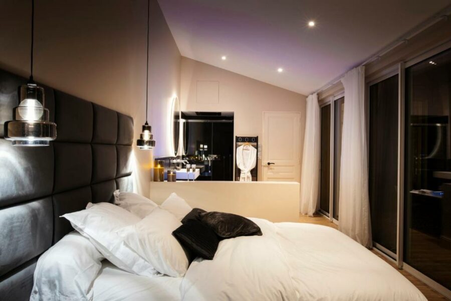 chambre Hédoné Suite de luxe et Spa privatif
